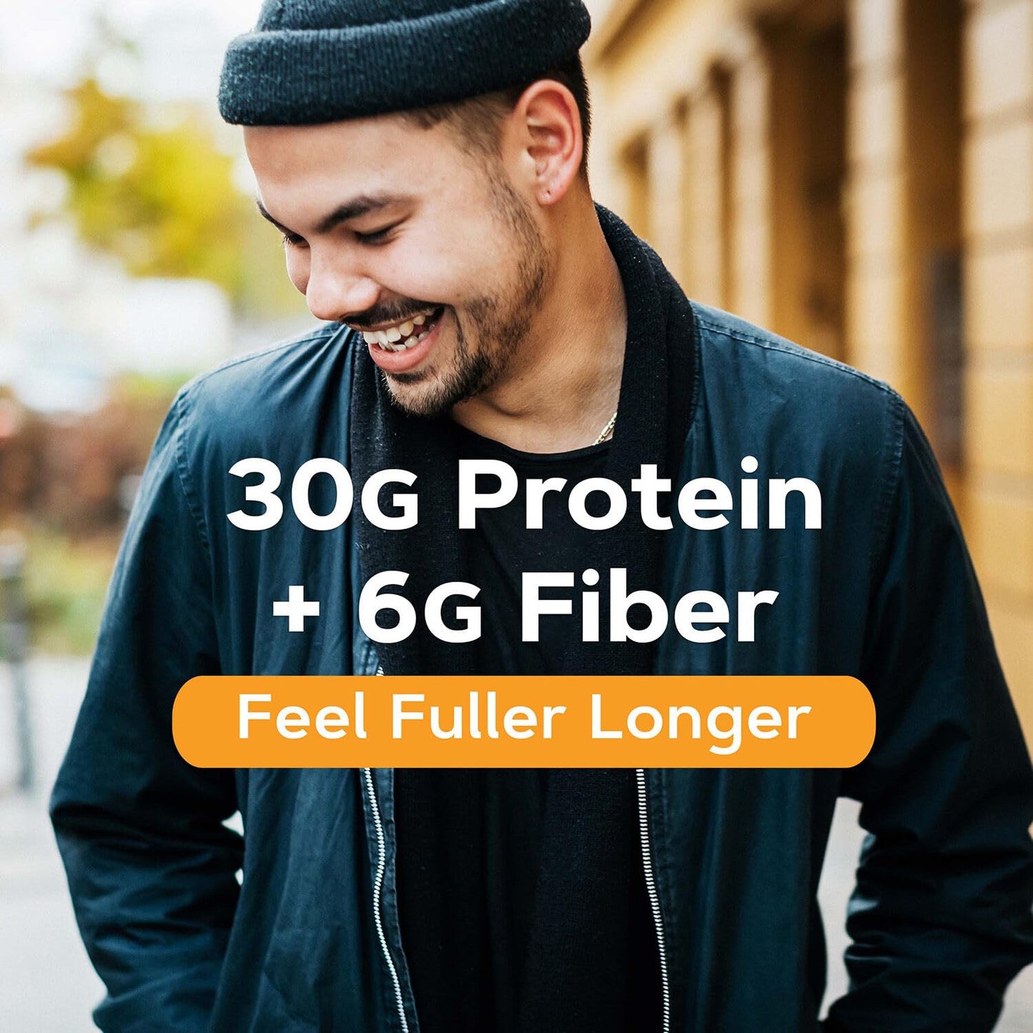 GNC Total Lean | Lean Shake Burn, Protein Powder | Hunger Satisfying, Proven to Burn 3x More Calories | Strawberry | 16 Servings