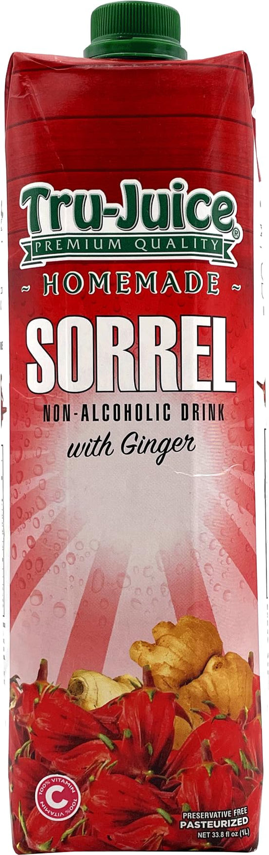 TruJuice Homemade SorrelGinger 1 Liter