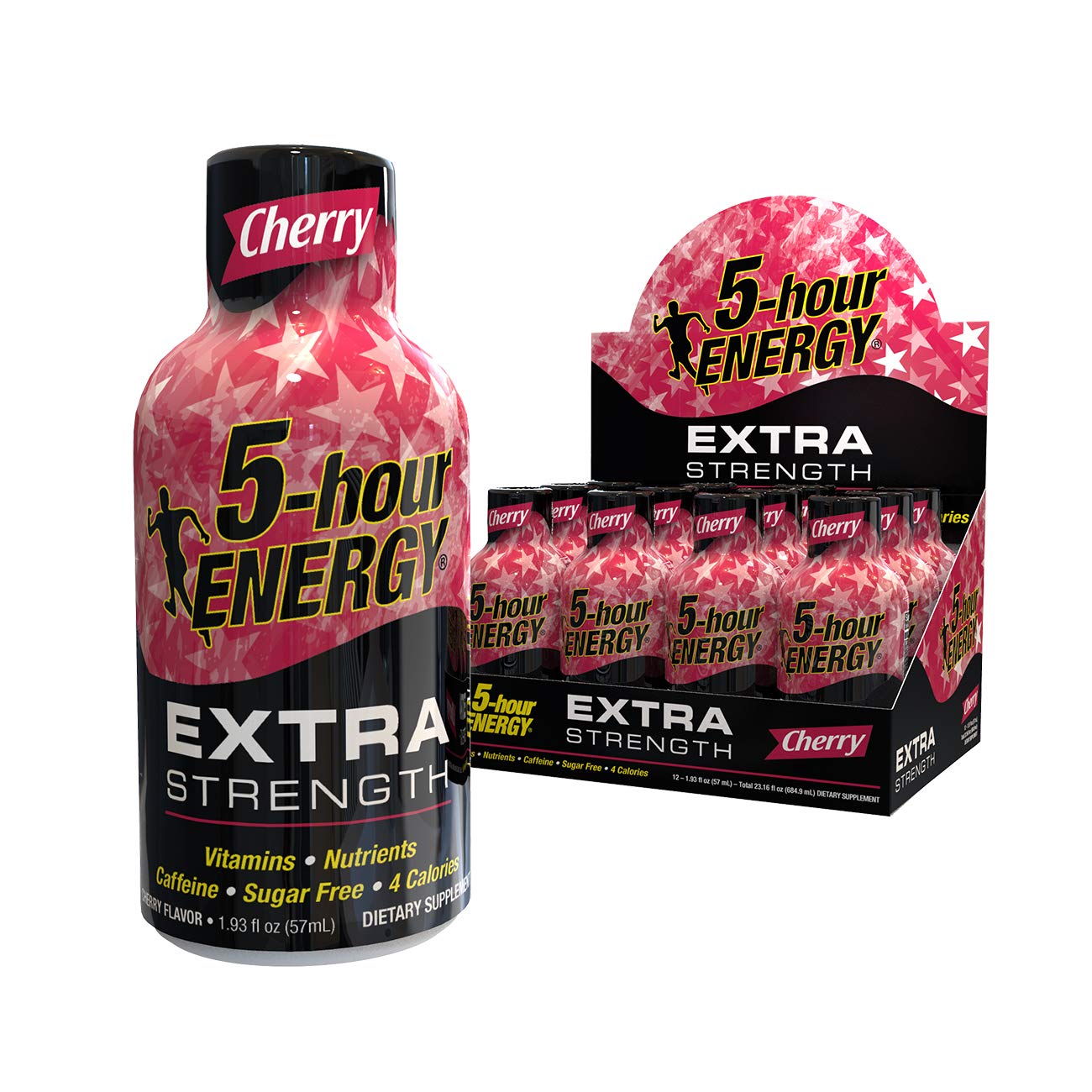 5hour ENERGY Shot Extra Strength Cherry 193 Ounce 12 Count