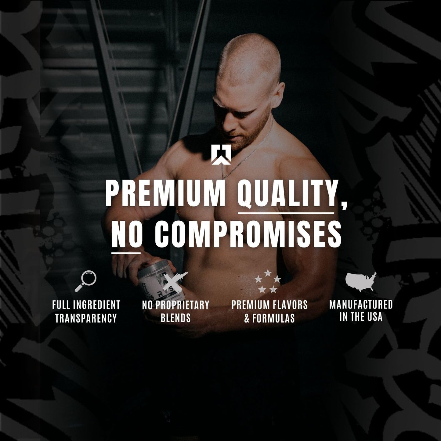 Ryse Element Series Creatine Monohydrate Powder - Unflavored - Supports Lean Muscle Growth, Strength, Power, and Endurance - Helps Reduce Fatigue and Improve Workout Recovery - 60 Servings