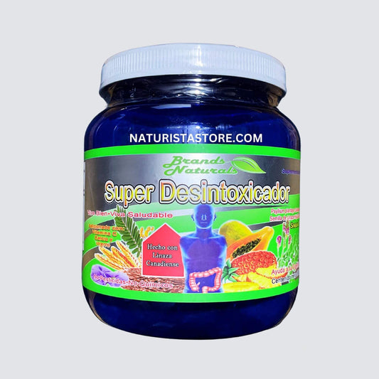 Generic Brands Naturals Super Desintoxicador Detox Powder 500g, 14 Ounce (Pack of 1)