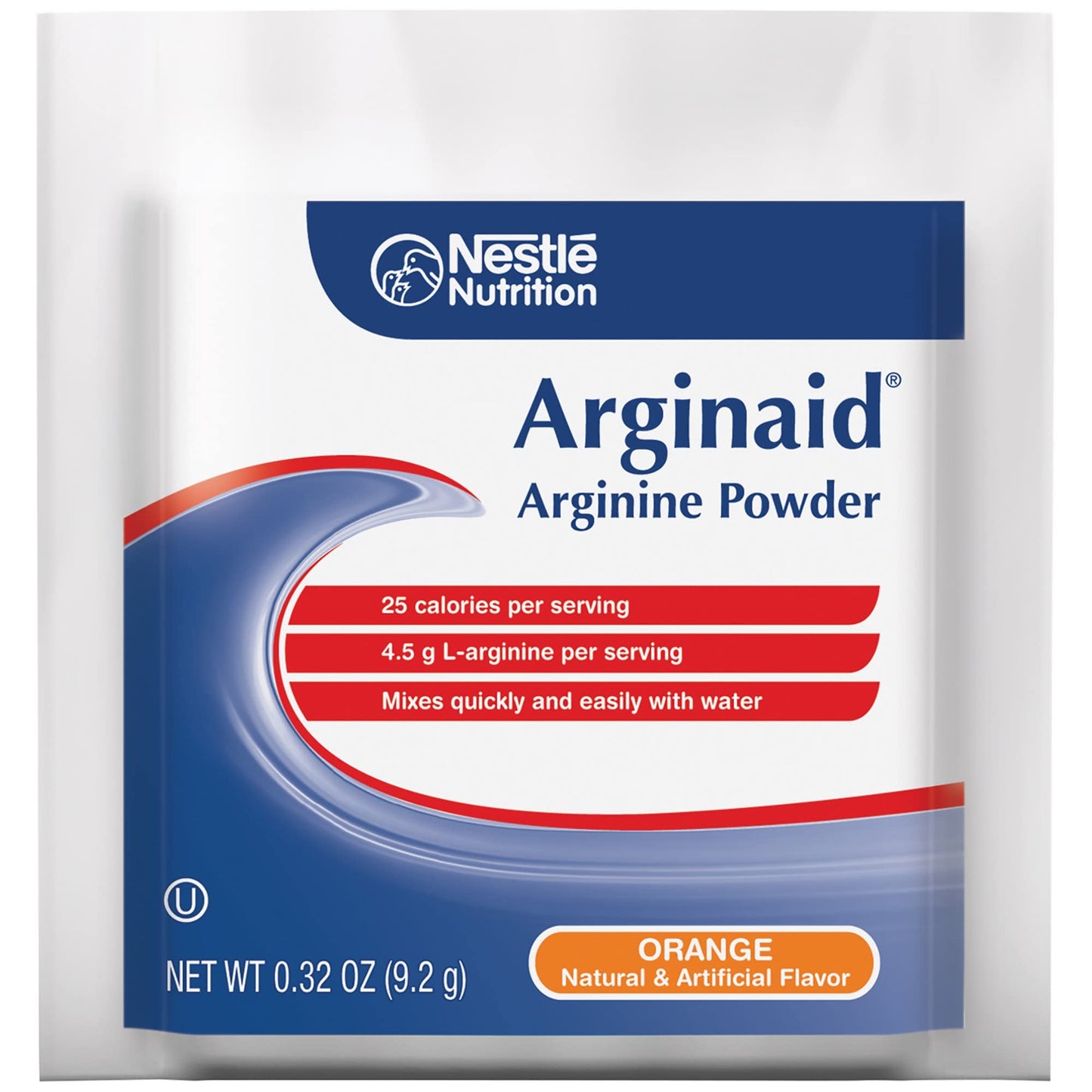 Arginine Supplement Arginaid Orange 9.2 Gram Individual Packet Powder (Box of 14)