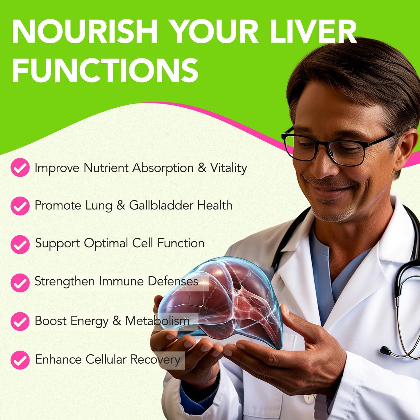 Liver Renew Cleanse Detox,Liver Cleanse Detox & Repair & Support |70 Capsules|Herbal Supplement for Liver Health| Milk Thistle Dandelion Root with 9 Herbal Minerals for Men & Women