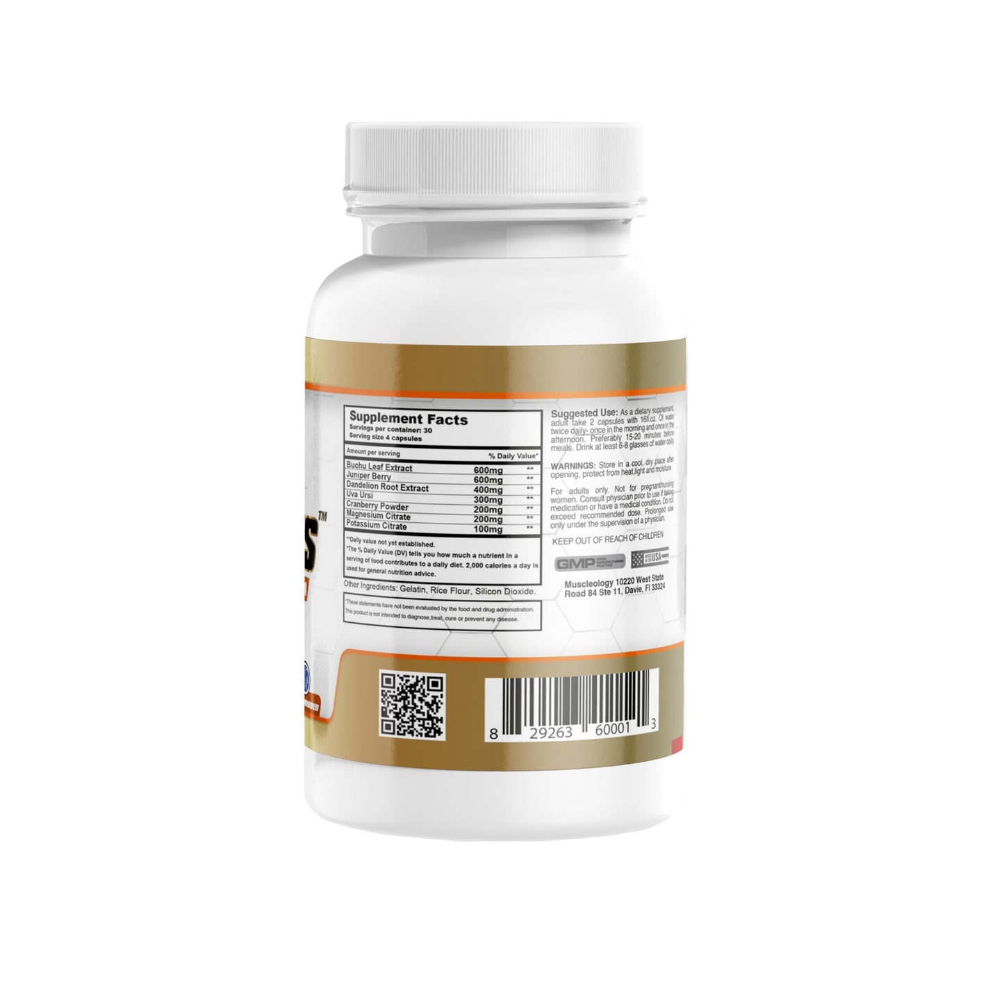 Muscleology DPX CUTS Advanced Diuretic, Capsules 90 Count
