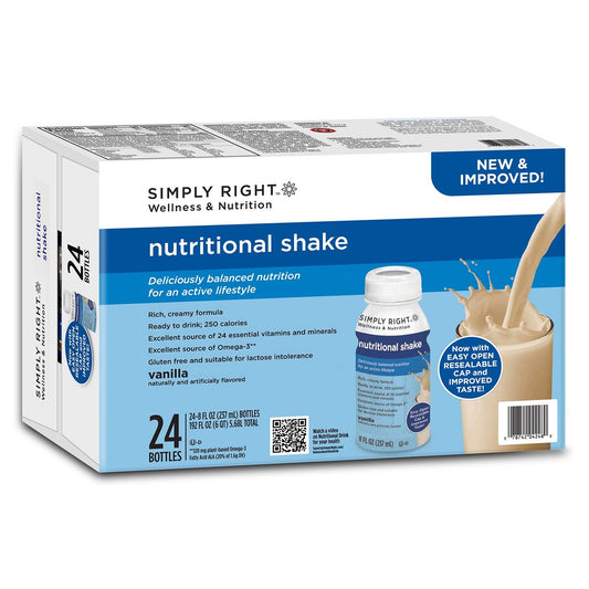 Simply Right Nutritional Vanilla Shake (8 oz., 24 ct.)
