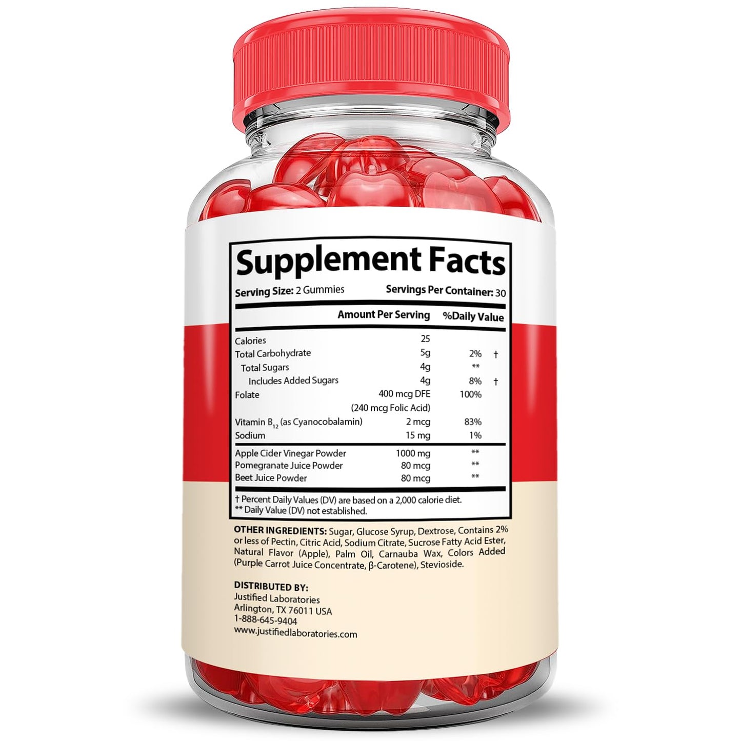 Truly Keto ACV Gummies Advanced Formula 1000MG Truly Keto Gummies Apple Cider Vinegar Formulated with Pomegranate Beet Juice Powder B12 Vegan Non GMO 60 Gummys