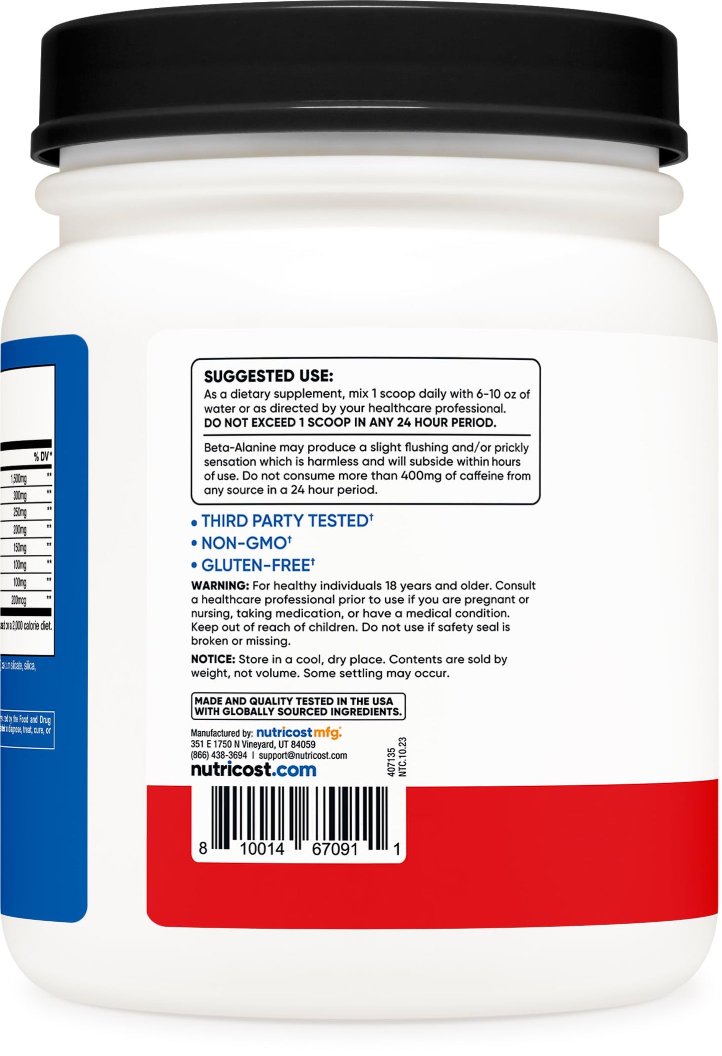 Nutricost Pre-X Xtreme Pre-Workout Complex Powder, Fruit Punch, 60 Servings, Vegetarian, Non-GMO and Gluten Free