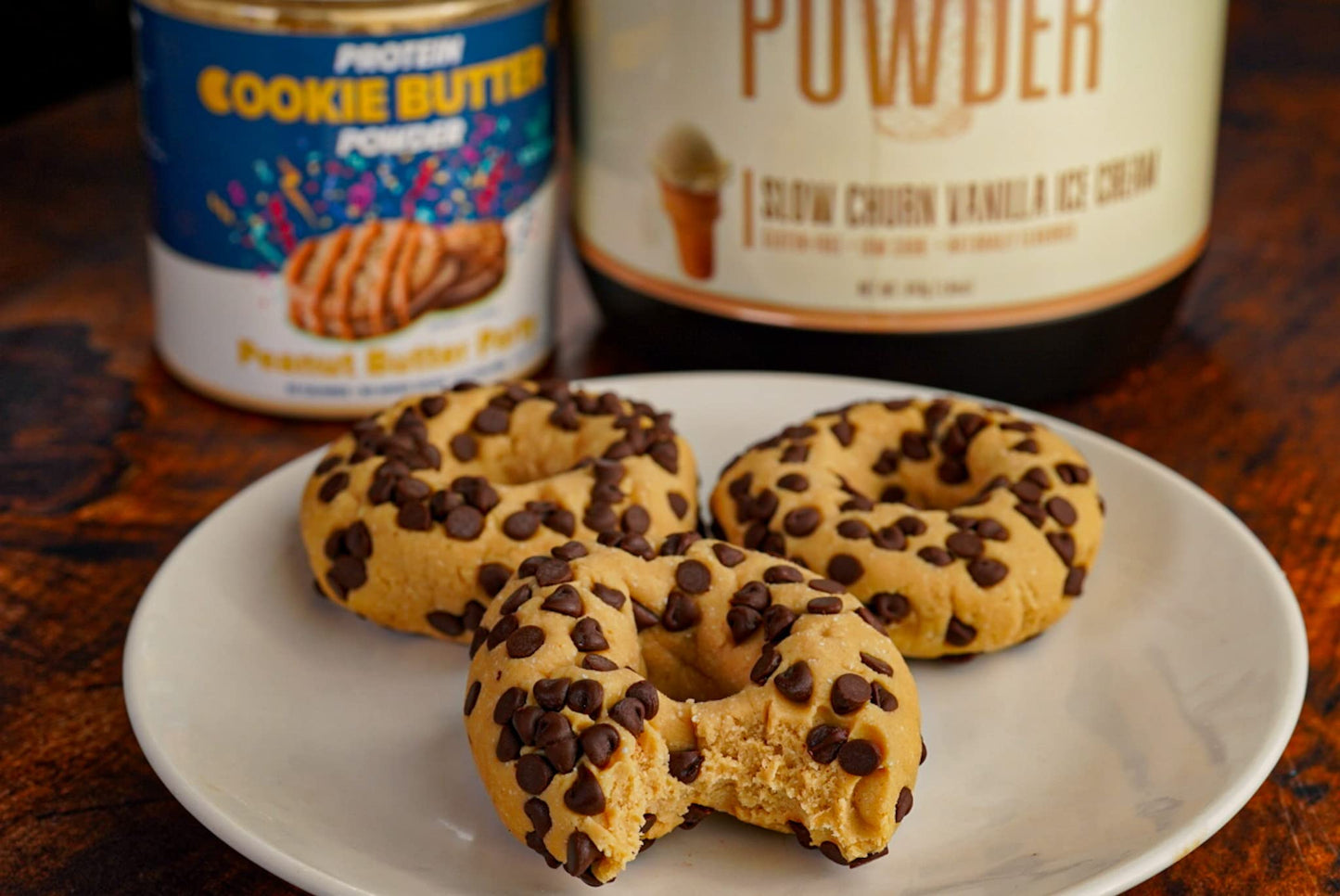 Flexible Dieting Lifestyle Whey Protein Powder, Slow Churn Vanilla Ice Cream | Low Net Carbs, Gluten Free, No Sugar Added | 1.8 Lb - 27 Servings