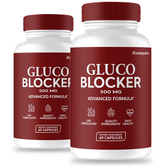 Gluco Blocker - Gluco Blocker Advanced Capsules (2 Pack, 120 Capsules)