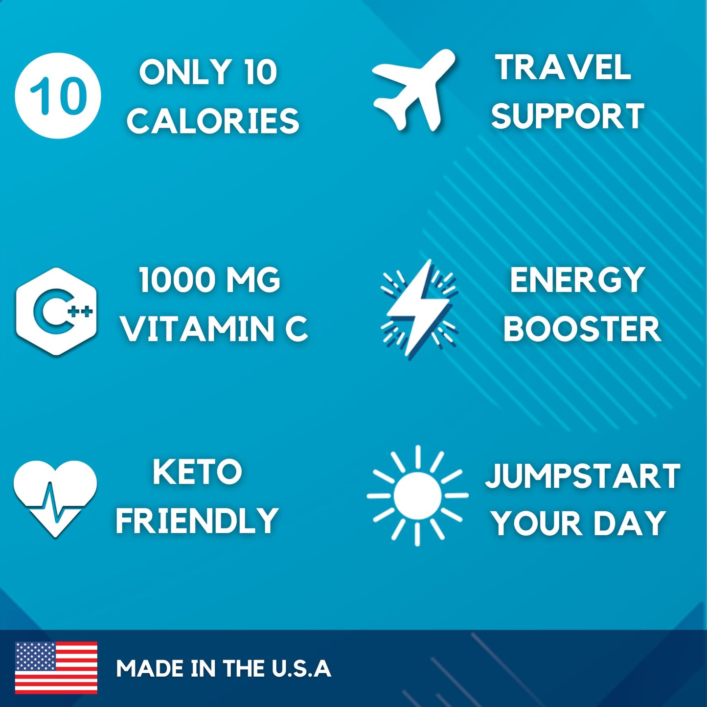 HydroMATE Electrolytes Powder with Low Sugar - 30 Count Instant Hydration Packets with Vitamin C Orange to Boost Energy - Low Sugar Electrolytes Powder Packets to Support Hydration Fast Party Recovery