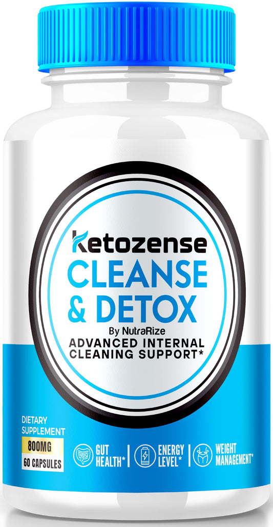 Ketozense Capsules - Ketozense Supplement for Advanced Weight Loss, Maximum Support All-Natural Pills for Targeting Belly Fat, Ketozense Cleanse + Detox, Keto Zense Reviews (60 Capsules)