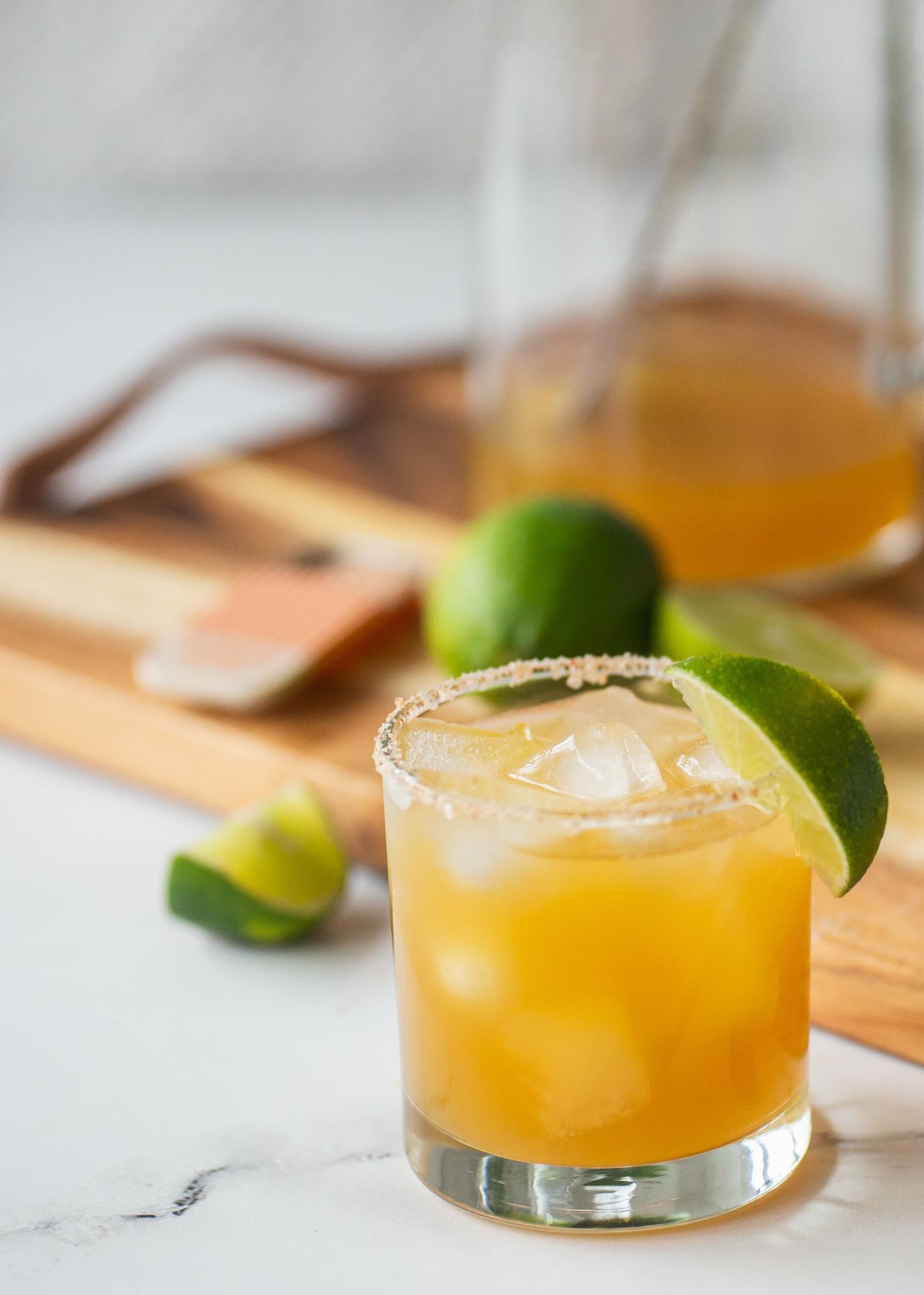 Portland Syrups Margarita Syrup  Craft Cocktail and Mocktail Mixer with Tangerine Blood Orange and Lime Puree  12 oz with 24 Servings Pack of 2