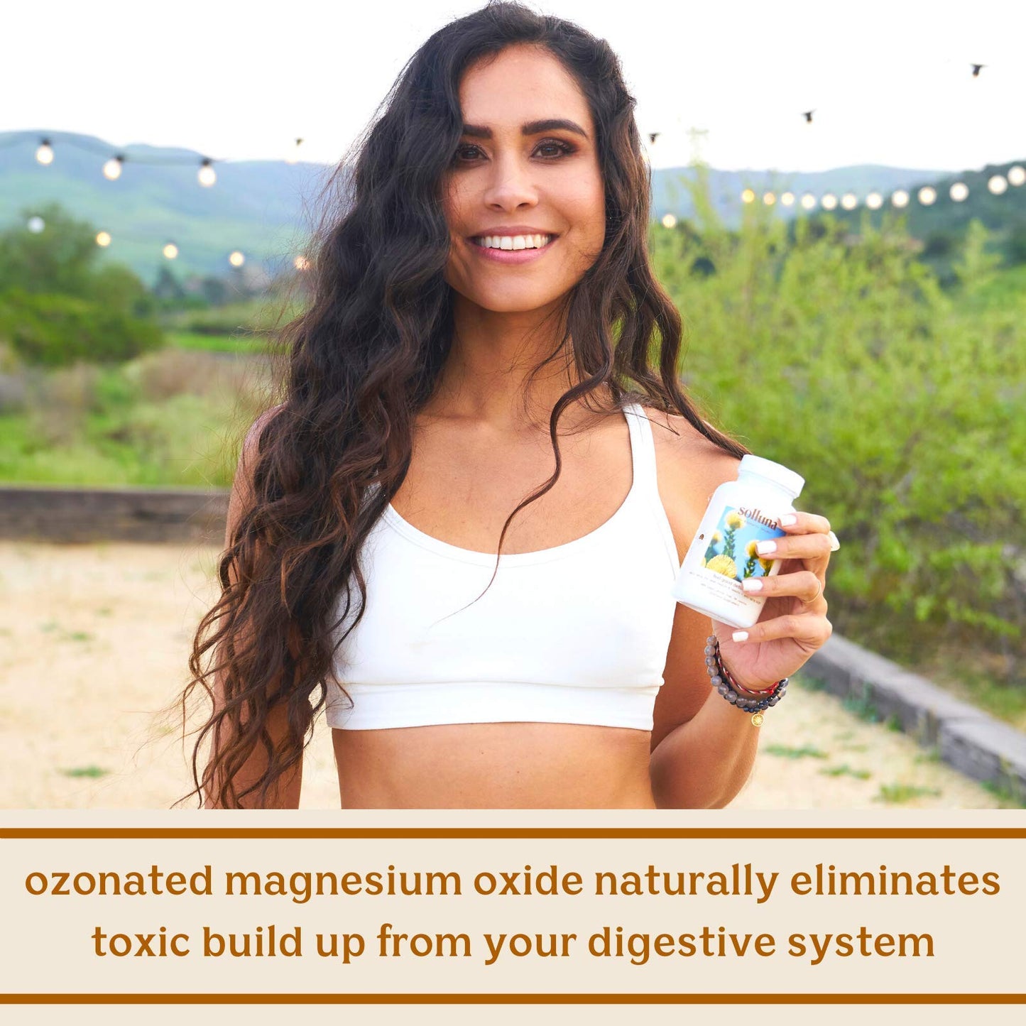 Solluna by Kimberly Snyder Feel Good Detoxy - Oxygenated Magnesium Oxide Colon Cleanse with Asc2P - Fast Acting, Natural & Gentle Detox for Digestive Health & Bloating Relief (90CT) Vegan & Non-GMO