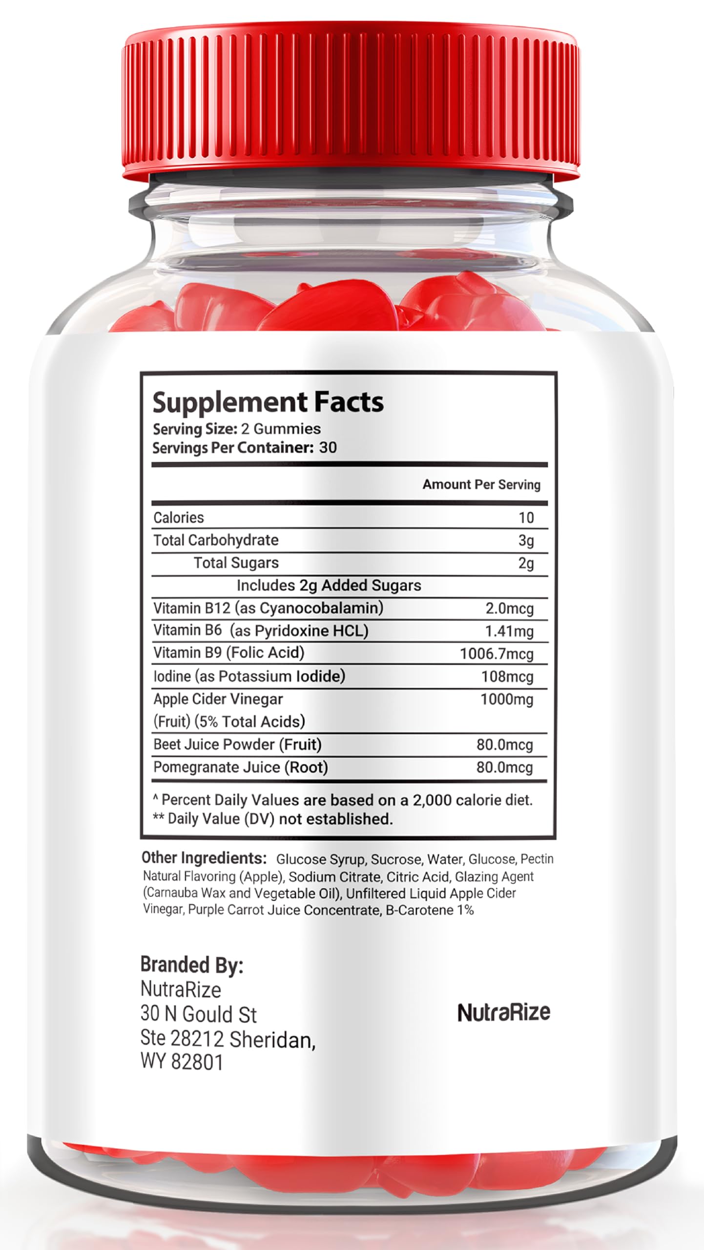 NutraRize Xfit Keto+ACV Gummies, Dietary Supplement, All Natural Apple Cider Vinegar 1000 MG, Gummy for Health and Fitness, Gomitas Review (60 Gummies)