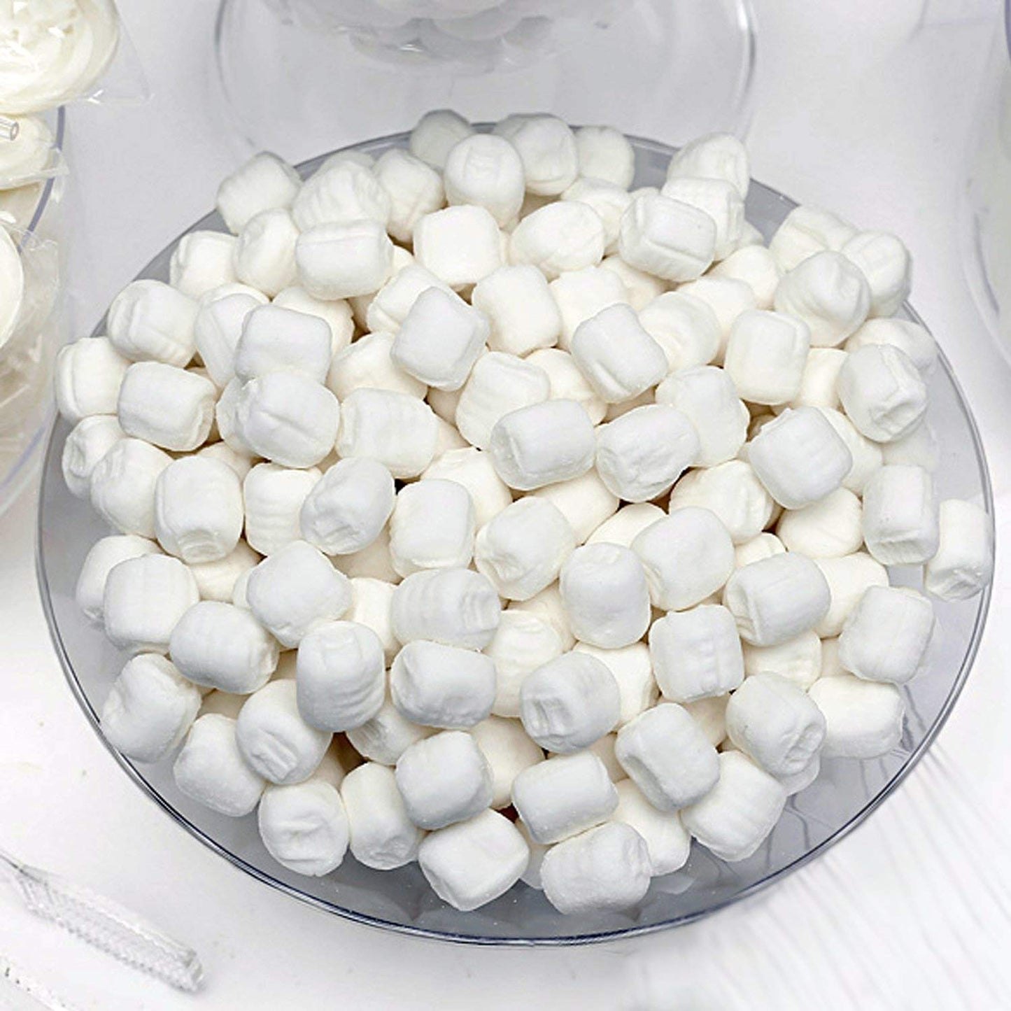 Gift Boutique Summer Beach Butter Mints Candies Bag 100 Count Individually Wrapped Mint Candy 13 Ounce Bags Goodies Treat Tropical Aloha Hawaiian Luau Hibiscus Pool Baby Shower Party Supplies