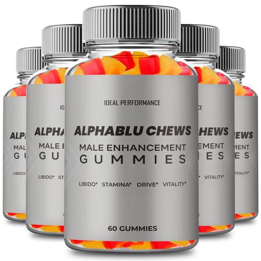 Alphablu Chews Hemp Gummies with Hemp Seeds Organic Extract, Alphabluchews Advanced Formula Gummy with Hemp Oil, Alphablu Chews Hemp Gummies, Alphablu Gummies Reviews (5 Pack)
