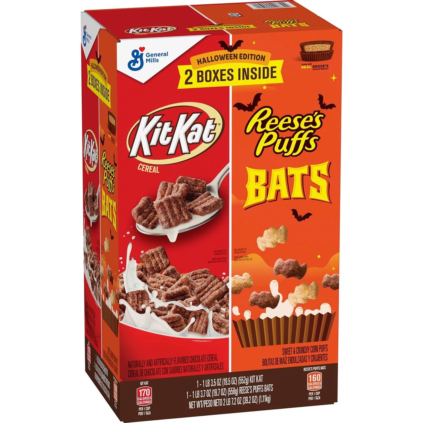 Reeses Bats and KitKat Breakfast Cereal 392 Ounce