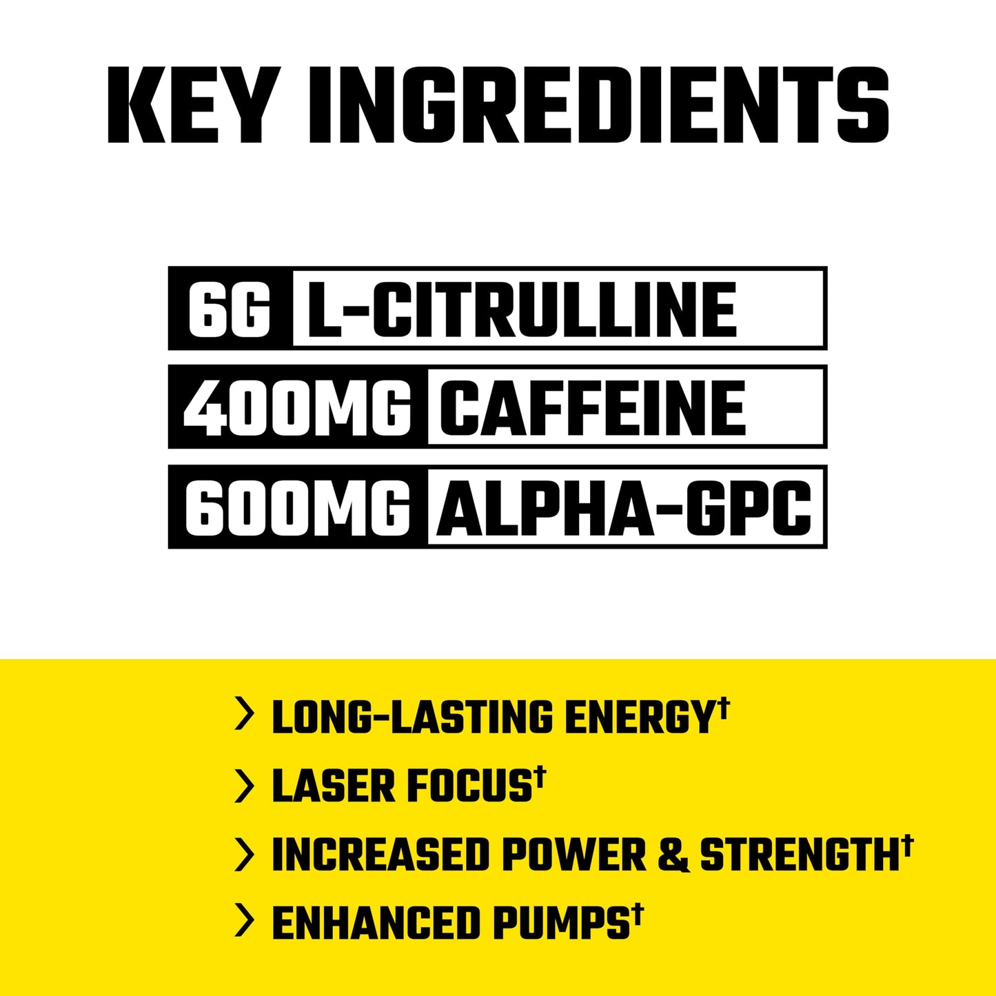Axe & Sledge HWMF Pre-Workout Powder - 20/40 Servings - Caffeine, L-Citrulline, Betaine (20/40 Servings, Sour Citrus Punch)
