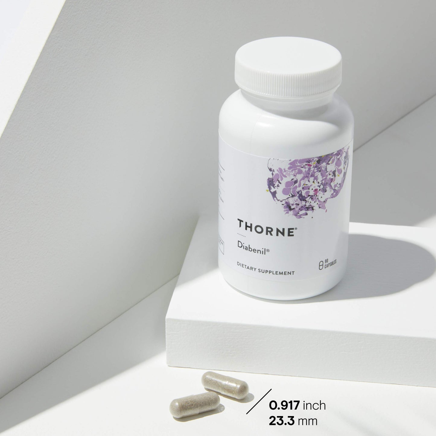 THORNE Diabenil - Support for Maintaining Health* - with Chromium, ALA, and Quercetin Phytosome - 90 Capsules