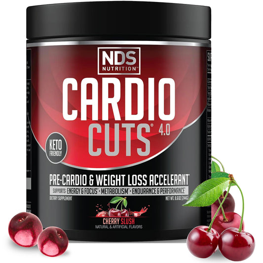NDS Nutrition Cardio Cuts 4.0 - Cherry Slush - 8.6 oz.