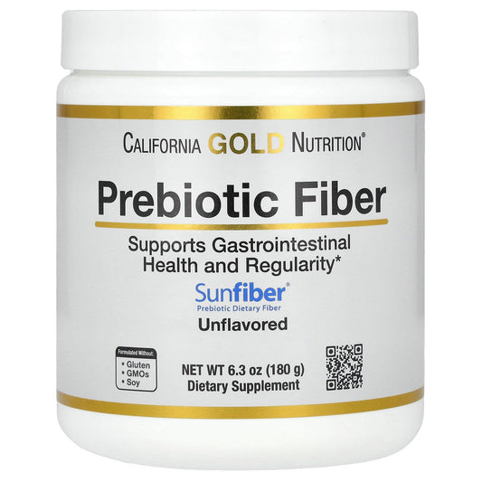 California Gold Nutrition Prebiotic Fiber, 6.3 oz (180 g)