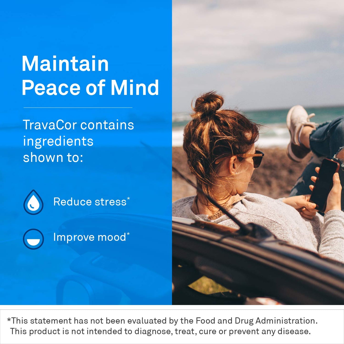 NeuroScience Mood Support Supplement - TravaCor - L Theanine Supplement with 5-HTP & More to Help Soothe Stress, Encourage Calm Sleep & Aid Healthy GABA Activity (60 Capsules)