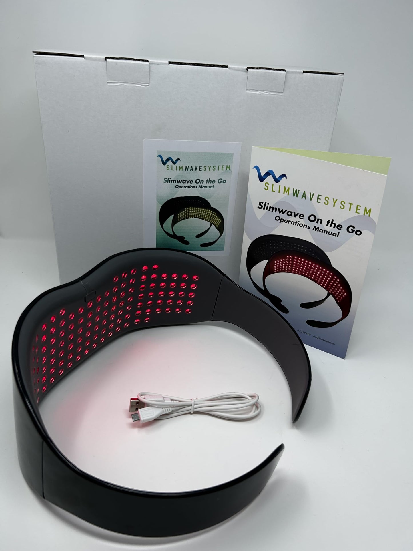 Fat Loss with the Slimwave On the Go Cellulite Reduction Red LED Belt