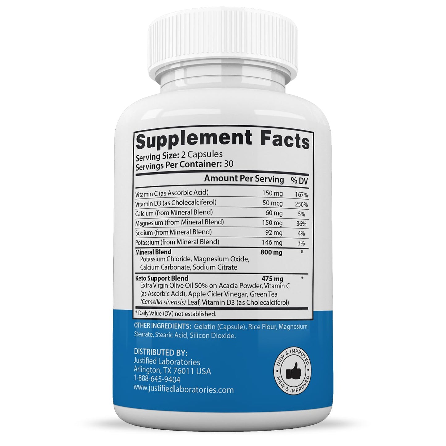 (2 Pack) Lean Time Keto Pills 1275MG New & Improved Formula Contains Apple Cider Vinegar Extra Virgin Olive Oil Powder Green Tea Leaf 120 Capsules