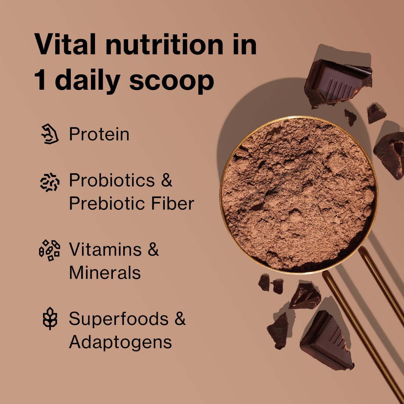 shakeology 0g Added Sugar Whey Protein Powder Blend - Gluten Free, Superfood Protein Shake with Vitamins and Minerals - Helps Support Healthy Weight Loss, Lean Muscle Support - Chocolate, 14 Servings