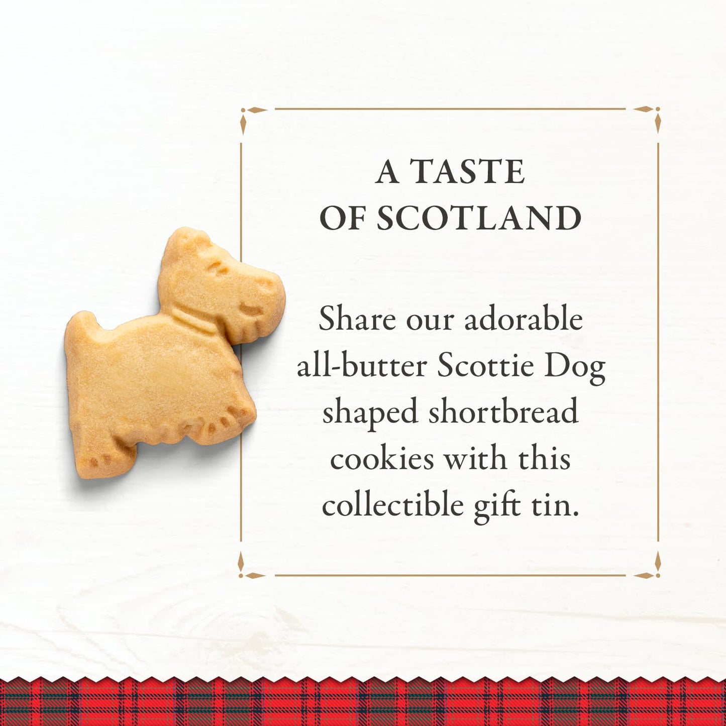 Walkers Shortbread Scottie Dog Shaped Cookies AllButter Shortbread Cookies 78 Oz Gift Tin