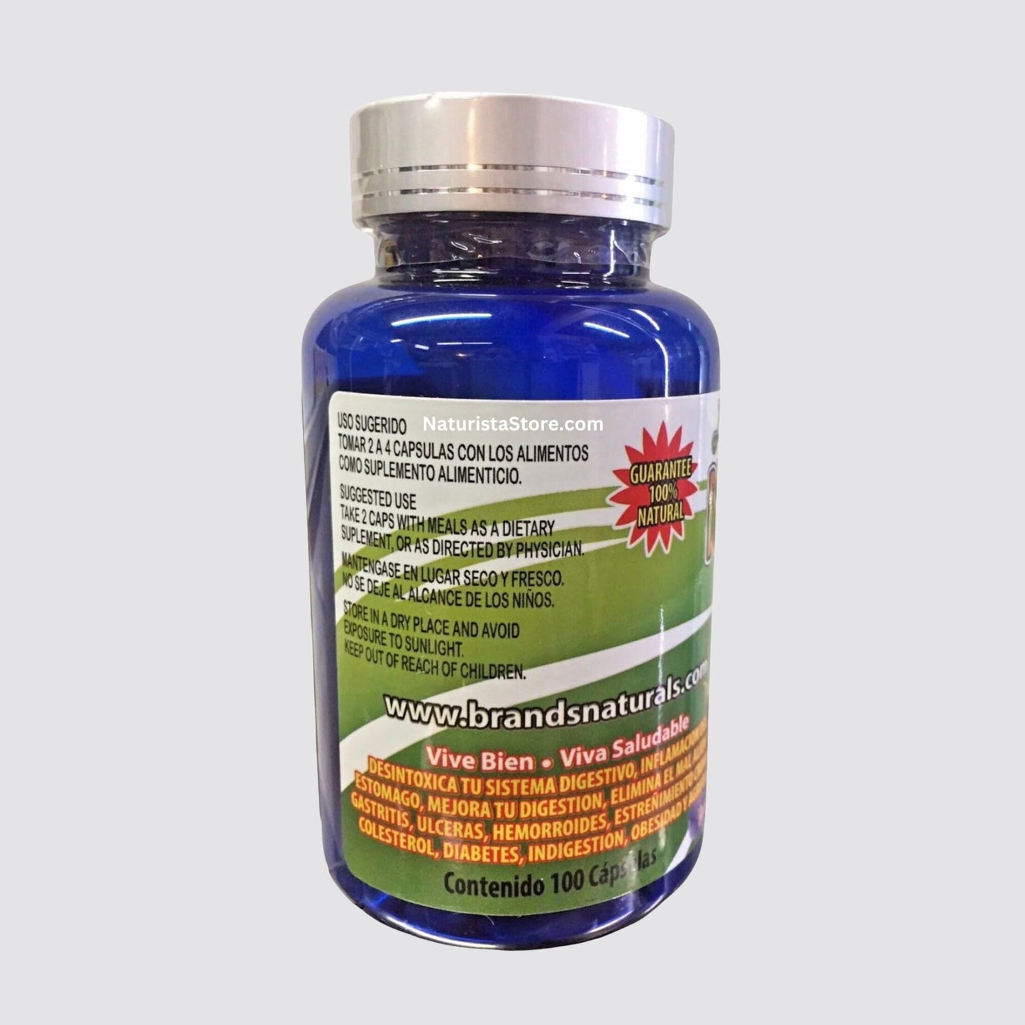 Generic Brands Naturals Desintoxicador Intestinal Digestion Support 100 Caps