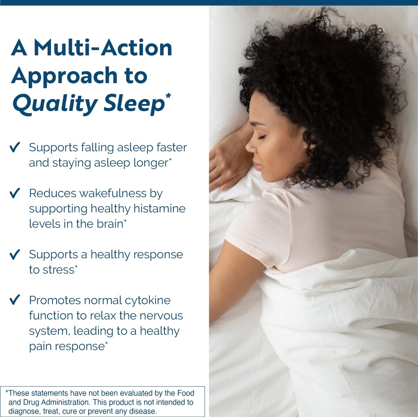 Researched Nutritionals Circadian PM - Promotes a Healthy Nervous System, Histamine Response & Peaceful Nights with L Theanine, 5 HTP, Valerian Root & GABA Supplements (90 Capsules)