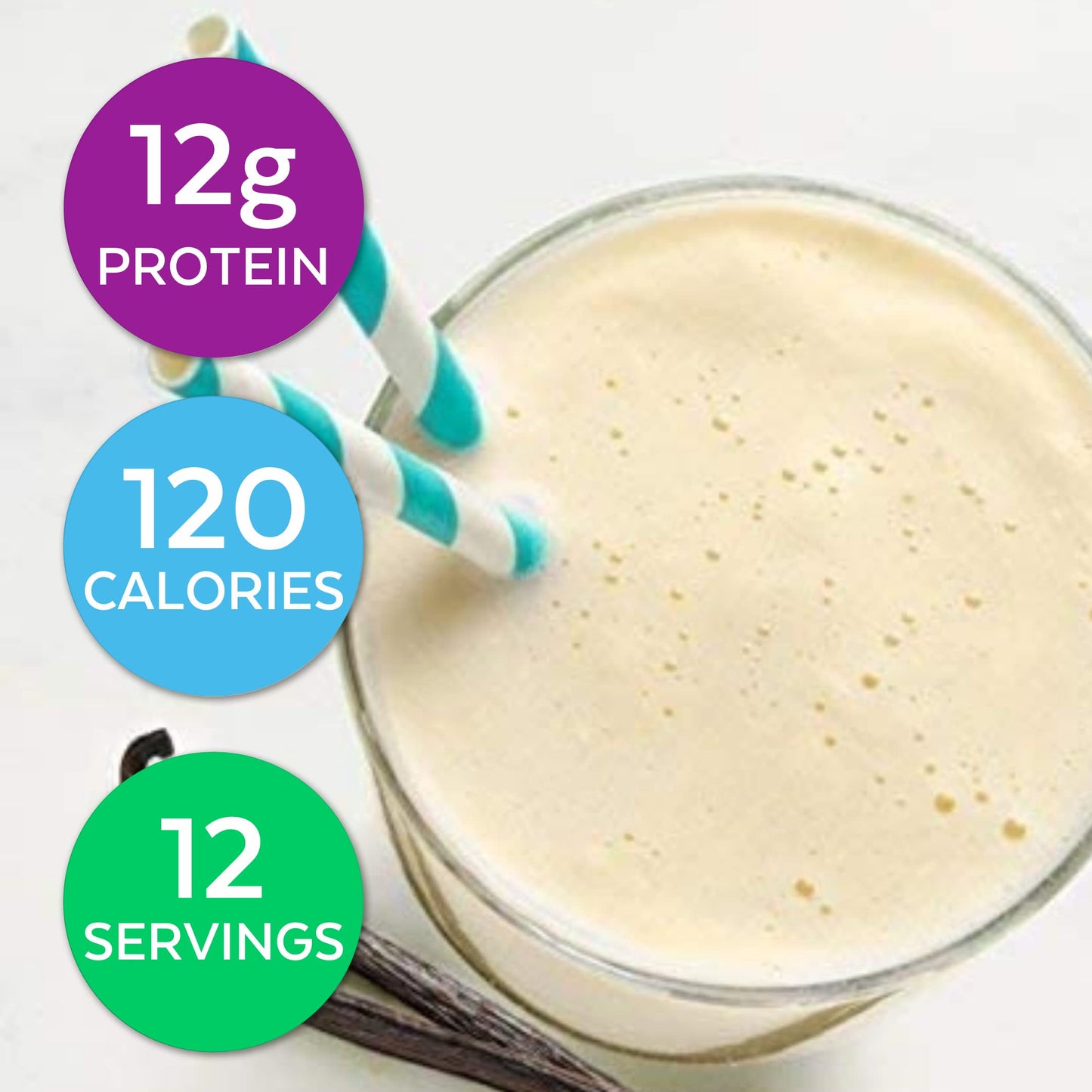 HMR 120 Vanilla Shake Meal Replacement Powder | Vanilla Shake Mix to Support Healthy Weight Loss | 12g of Protein | Nutritional Drink | Low Calorie Food | 12 Servings