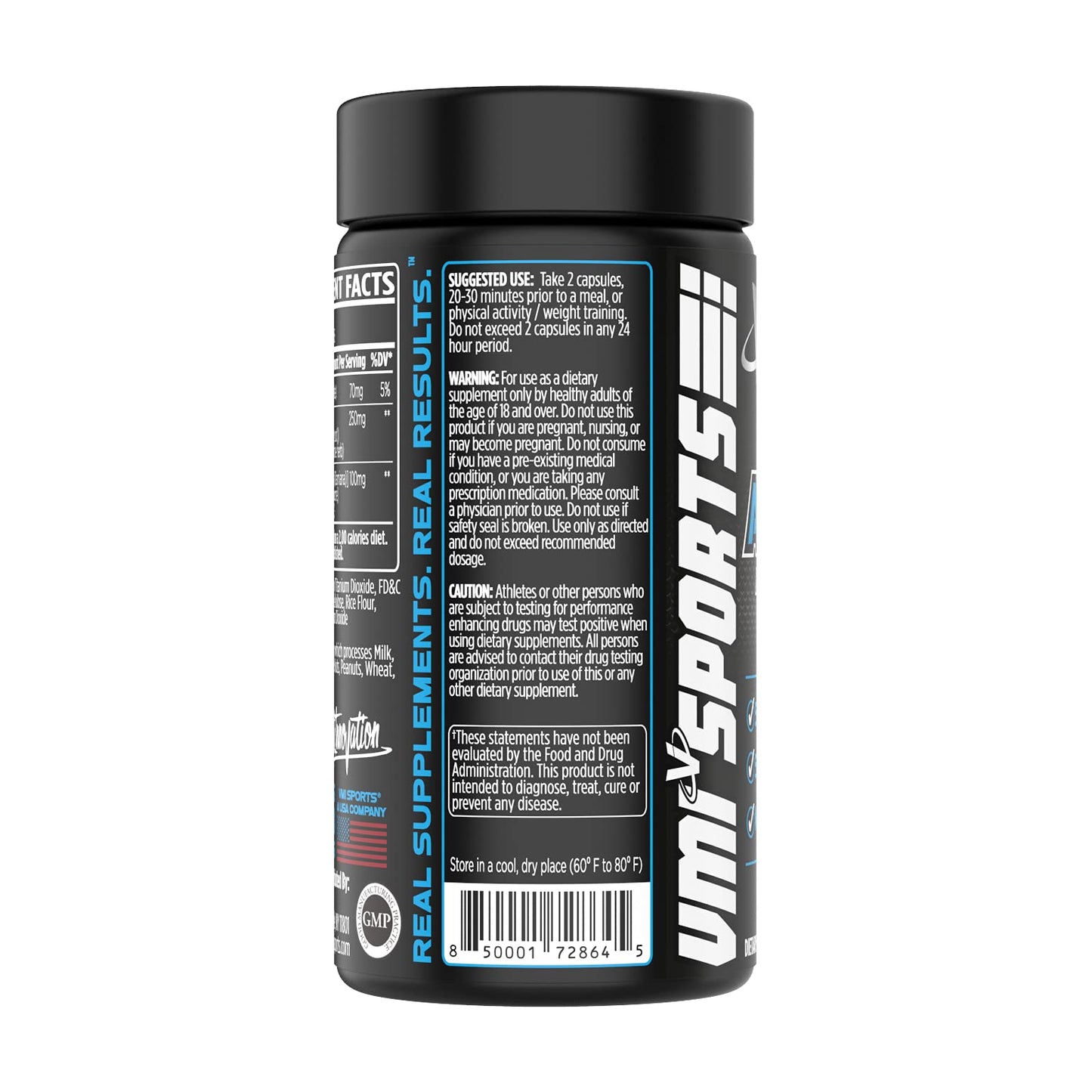 VMI Sports | Arimidrol Hardening Compound | Natural Estrogen Blocker for Men | Testosterone Booster and Aromatase Inhibitor | to Build Muscle and Burn Fat | Anti Estrogen (Bonus Size - 90 Capsules)