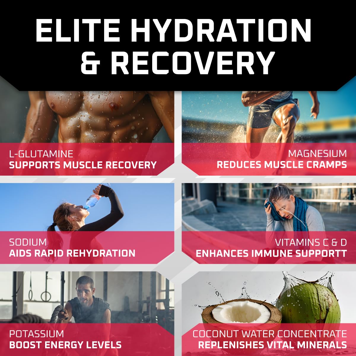 New Age Performance Hydration Packets, Electrolytes Powder, Liquid Enhancer for Dehydration Relief, L-Glutamine Amino Acids for Muscle Workout Recovery, Sugar Free & 0 Calorie, 16 Sticks (Fruit Punch)