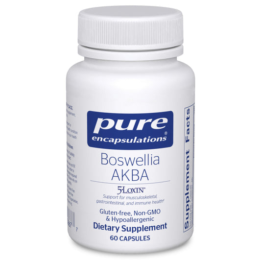 Pure Encapsulations Boswellia AKBA - Supports Joint Health, Colon, Immune System, Gastrointestinal Tract & Cell Health* - with 5-LOXIN Boswellia Extract - Vegan & Non-GMO - 60 Capsules