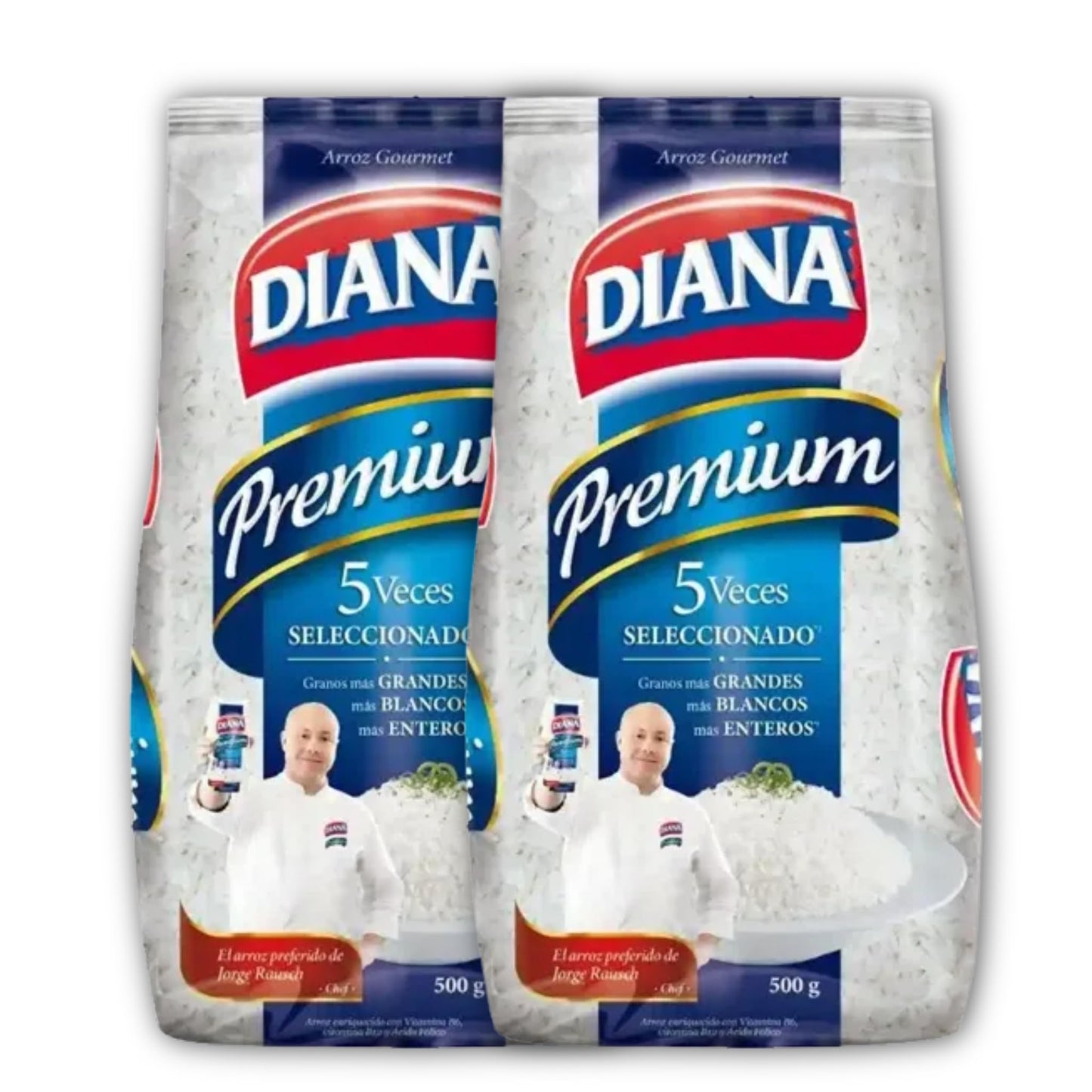 DECA EXPERTS  Arroz Blanco Premium Diana  RICE WHITE PREMIUM of 2 Pack of 32 OZ  1LB Arroz Blanco Seleccionado Grano a Grano  Colombia Foods  Despensa Colombiana