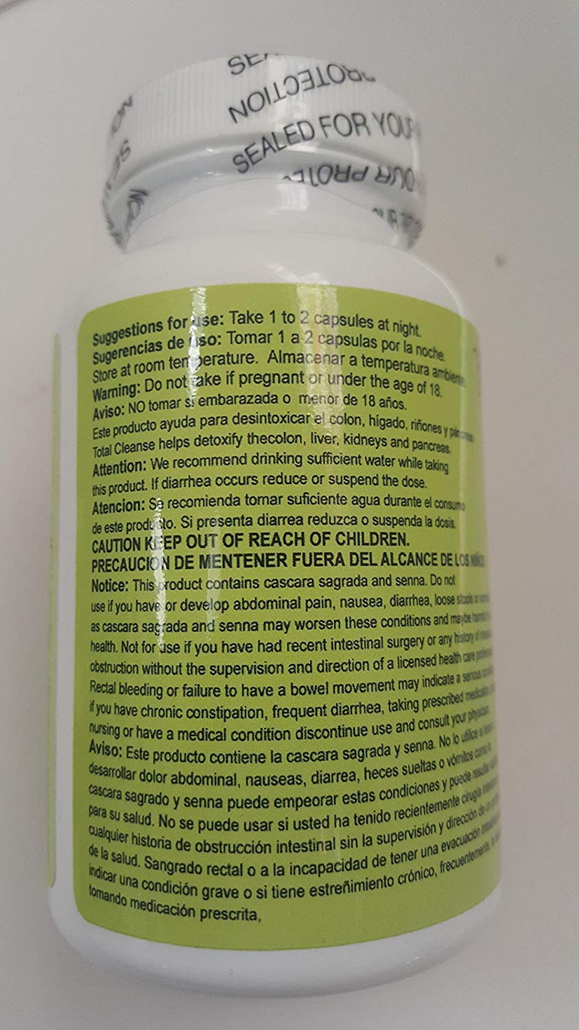 Total Cleanse Desintoxica 100 Capsules
