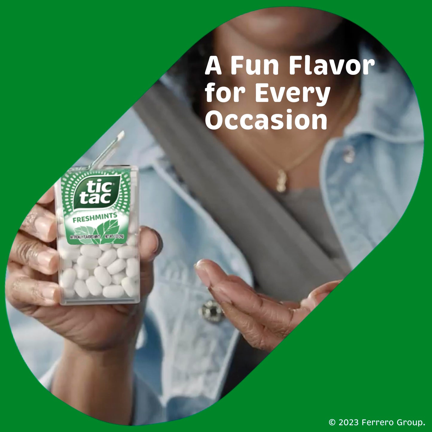 Tic Tac Freshmint Breath Mints 4 Count OnTheGo Refreshment Bottle Pack 34 Oz Each