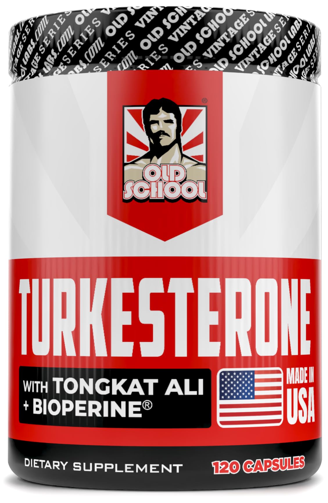 Turkesterone 15,000mg [Max Potency] + BioPerine® for High Absorption Supplement with Tongkat Ali - Increase Lean Muscle Growth & Recovery, Drive & Stamina - USA Made & Non GMO - 120 V Capsules
