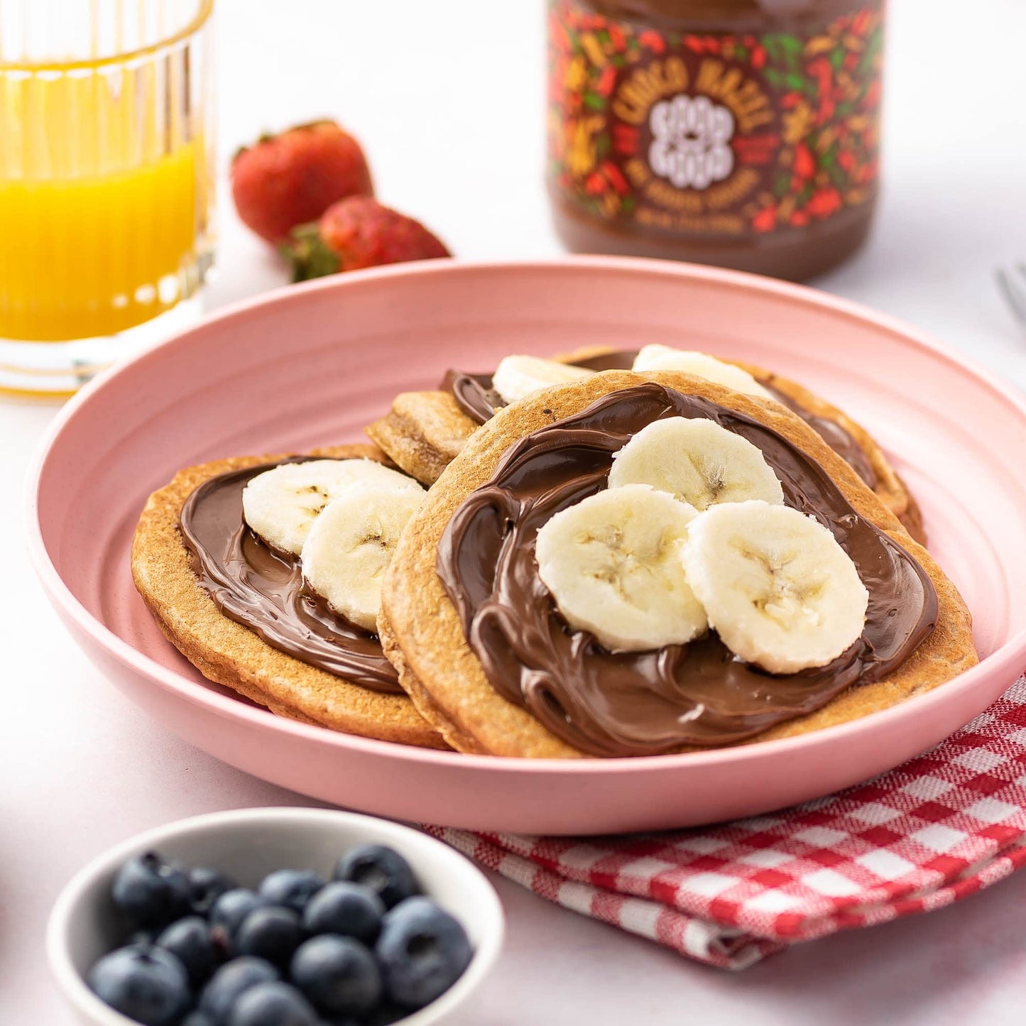GOOD GOOD No Added Sugar Belgian Choco Hazel Spread  Chocolate Spread with Natural Sweeteners  Gluten Free  Vegetarian Friendly  12oz  350g Pack of 2