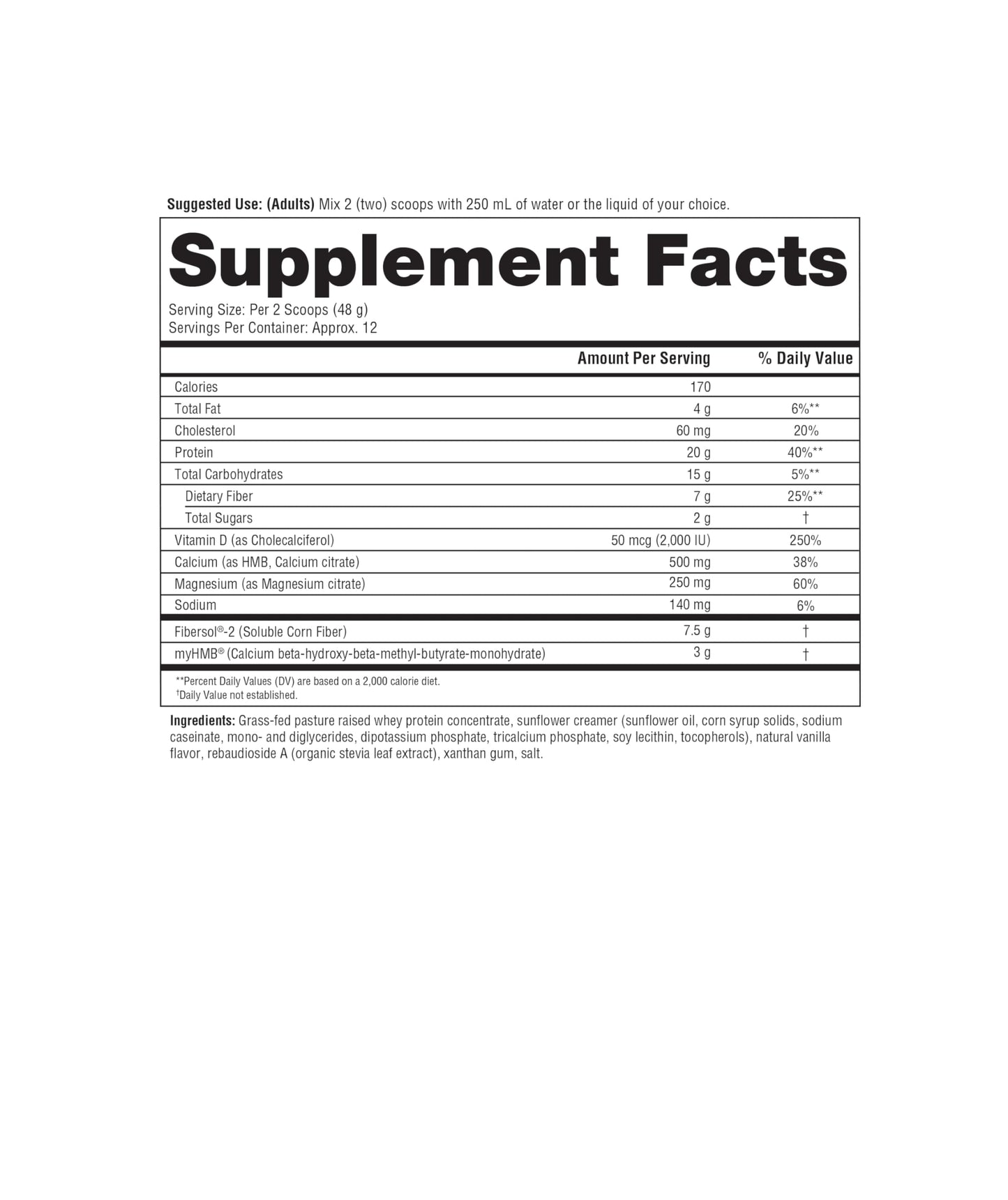 Youtheory Muscle Guard Protein GLP-1 Support - Whey Protein Powder Supplement - for GLP-1 Users - Supports Muscle & Bone - with myHMB, Calcium & Vitamin D - 20.5 oz Powder