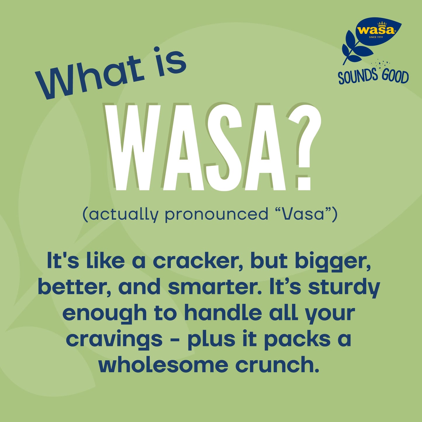 Wasa Gluten Free Original Crispbread 54 oz Pack of 10 Gluten Free Crackers NonGMO Ingredients