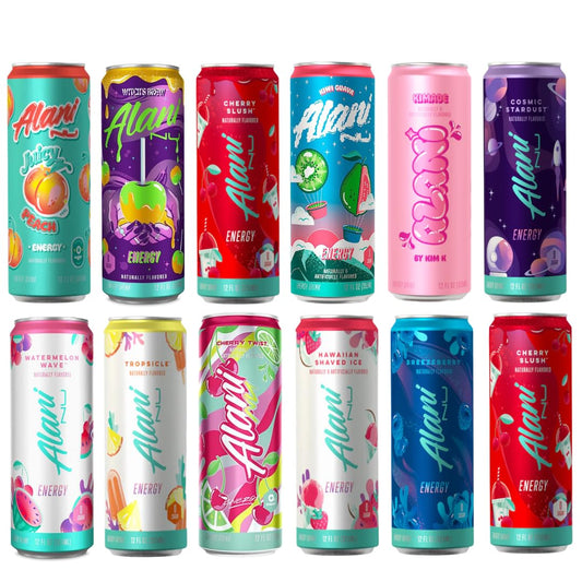 Generic Alani Energy Drink Assorted Variety Pack 12 Fl Oz Cans 12 Pack