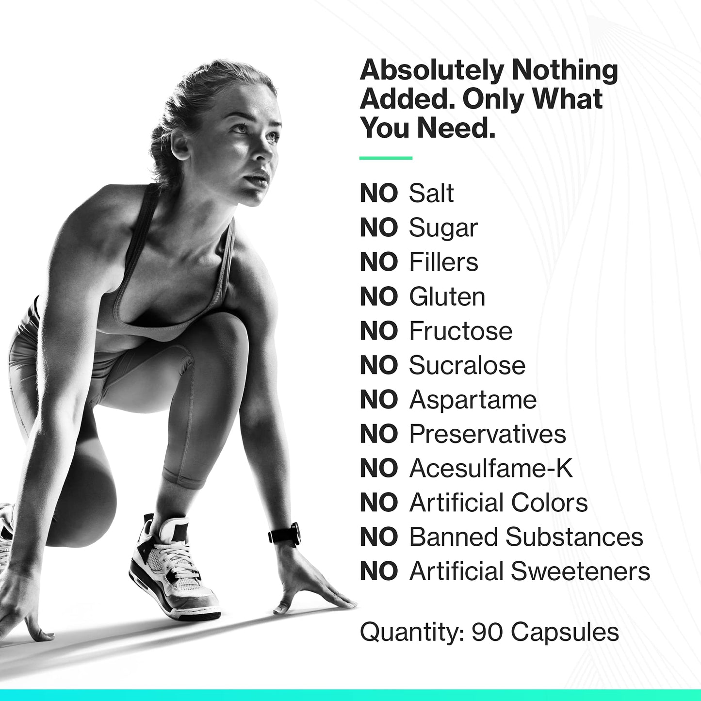 Do Vitamins Branched Chain Amino Acids (BCAA) Capsules, Vegan AjiPure BCAAs, #1 on Labdoor, 2:1:1, 2100 mg, Amino Acids Supplement, Keto, Paleo, Third-Party Tested, 90 Count