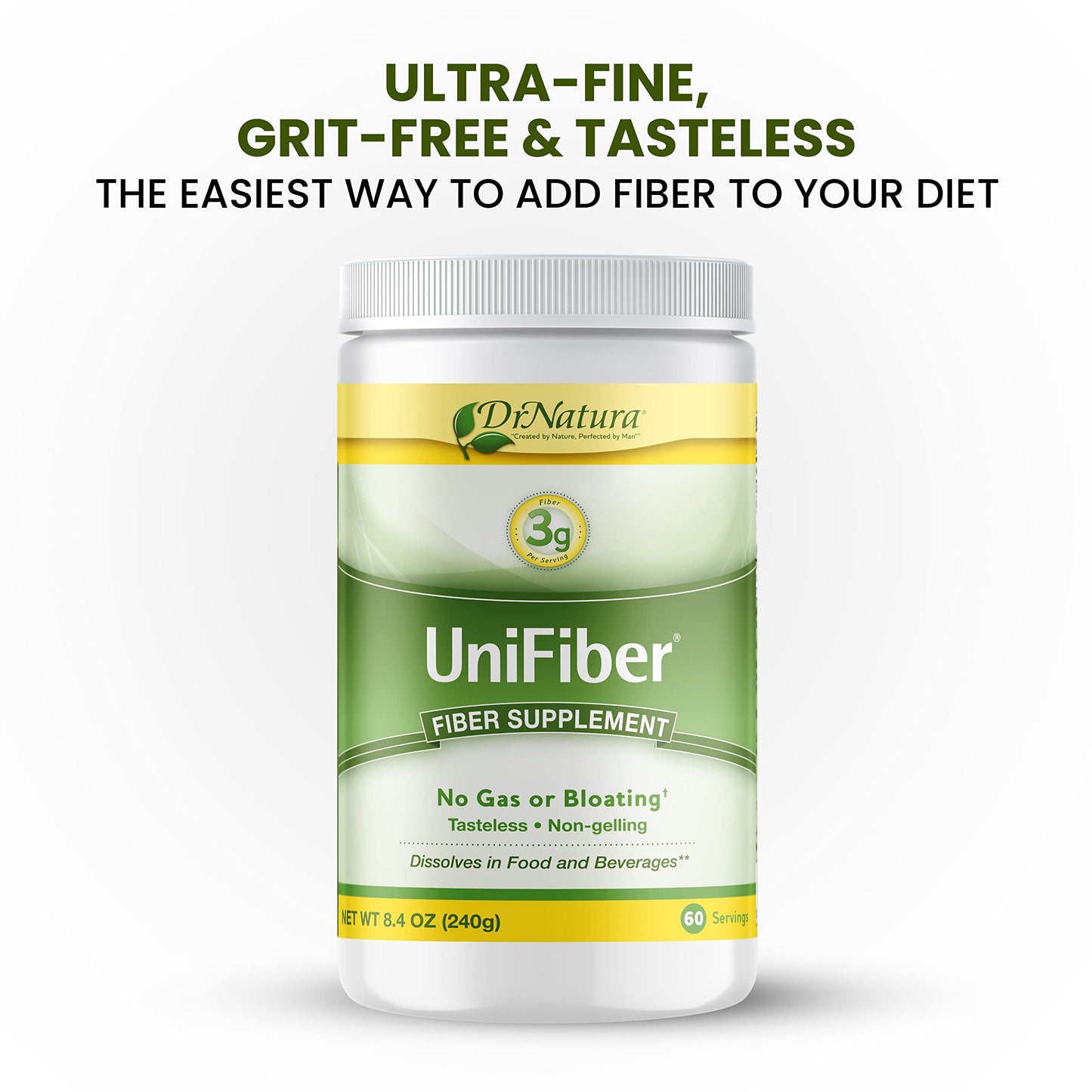 Dr. Natura® Unifiber, Natural Fiber Supplement, 8.4-Ounce