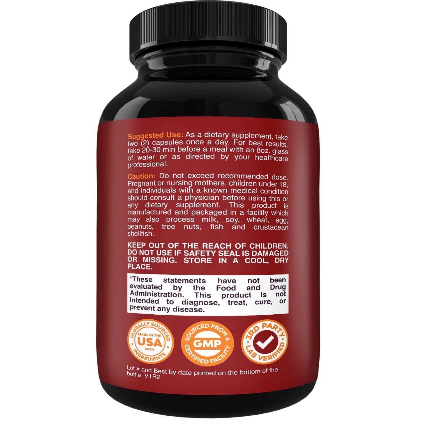 Natures Craft Energizing Nitric Oxide Supplement for Men - Nitric Oxide Pills for Men with L-Arginine L-Citrulline Amino Acids for Intense Muscle Growth, Intense Energy, and Smooth Recovery