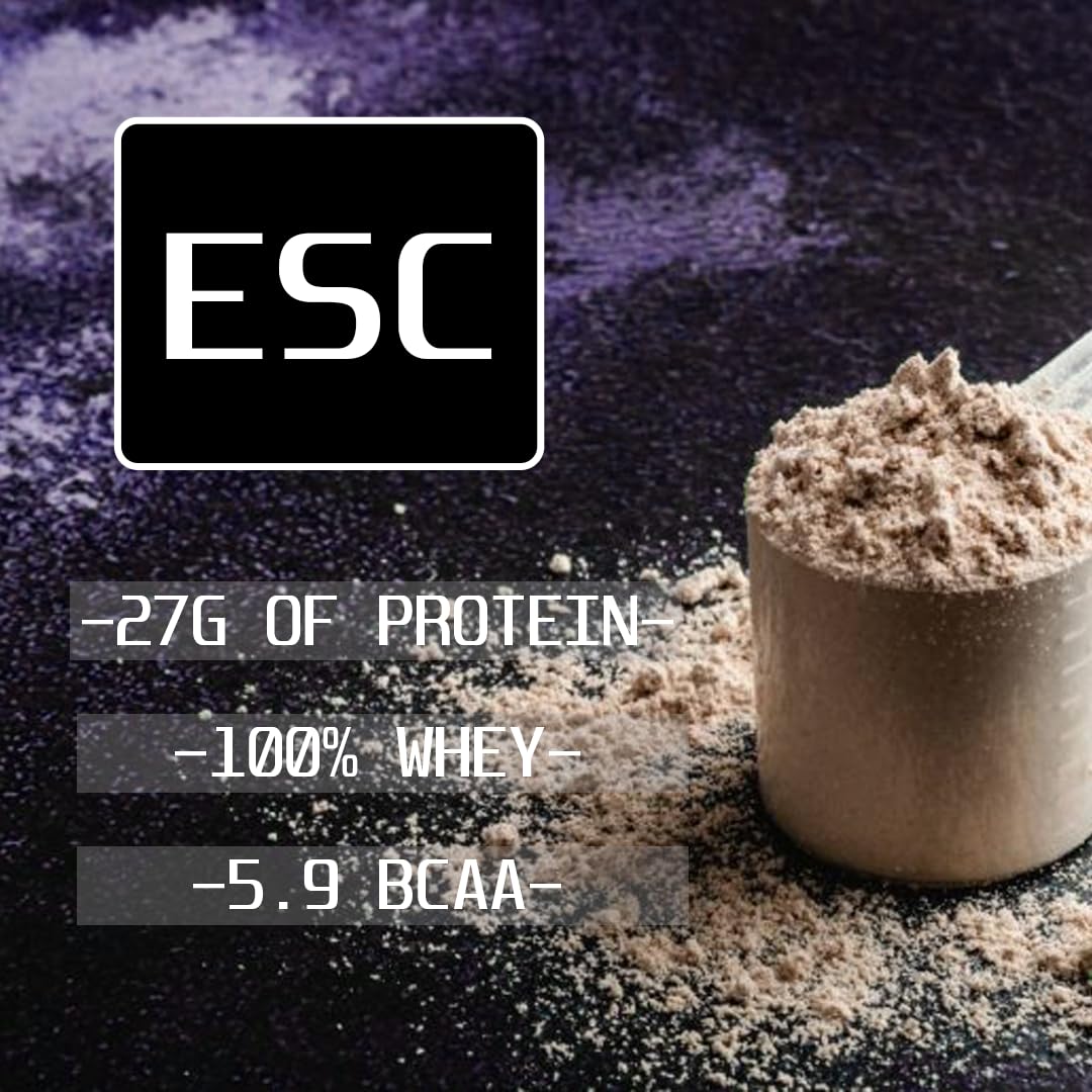 Essential Supplements Company Pure Unflavored Whey Protein Isolate - 27g Protein per Serving - Versatile All-Purpose Protein Supplement
