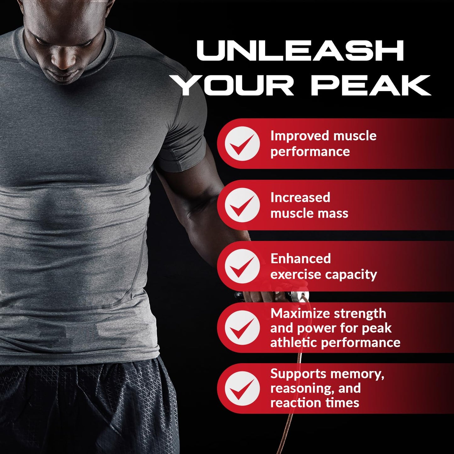 Granite Creatine Monohydrate, Supports Strength, Endurance, & Muscle Recovery, Creatine for Men & Women, Soy-Free, Dairy-Free, Gluten-Free (80 Servings)